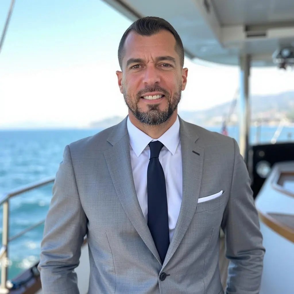 Successful insurance agent lifestyle in Miami